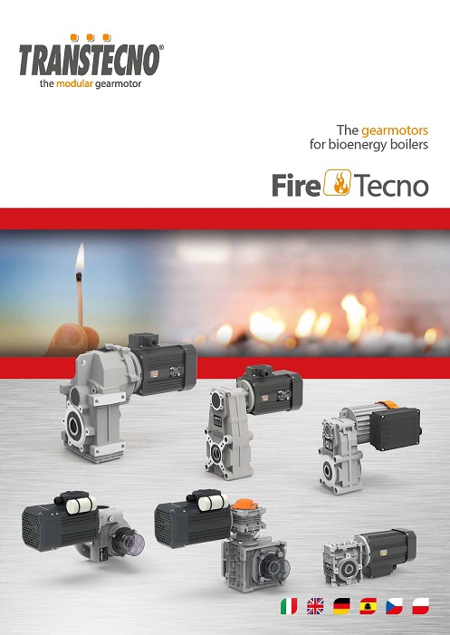 The gearmotors for bioenergy boilers